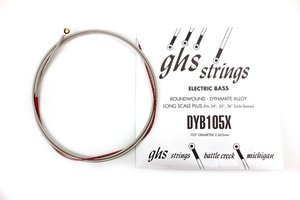 Струни для бас-гітари GHS Strings DYB105X