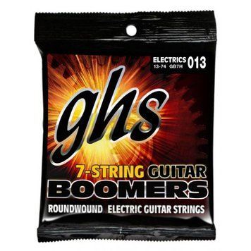 Струни для електрогітари GHS Strings Boomers GB7H 13-74