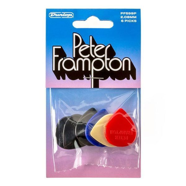 Набор медиаторов Dunlop Peter Frampton Vintage Jazz Teardrop Pick - 6 Pack