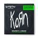 Струни для електрогітари Dunlop KRHCN10657 Heavy Core Korn Guitar Strings (10-65) - фото 1