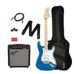 Squier by Fender Affinity Series Strat Pack HSS Lake Placid Blue
