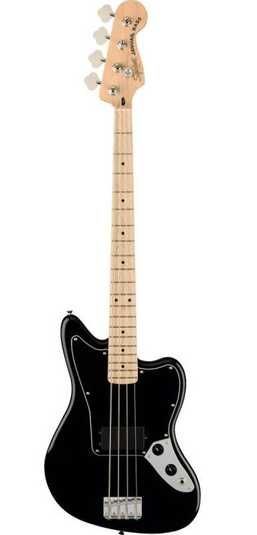 Squier by Fender Jaguar Bass ブラック　ジャガー Бас-гитара Squier by Fender Affinity Series Jaguar Bass MN Black