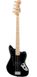 Бас-гітара Squier by Fender Affinity Series Jaguar Bass MN Black - фото 1