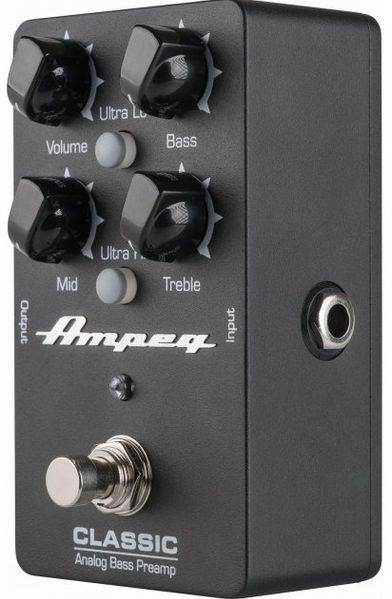 Педаль эффектов Ampeg Classic Analog Bass Preamp
