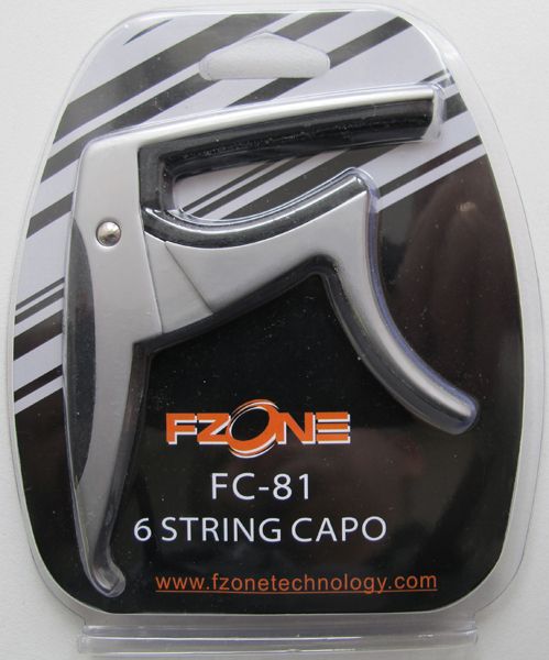 Каподастр Fzone FC-81 Guitar Capo (Silver)