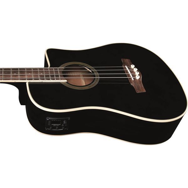 Электроакустическая бас-гитара Eko Guitars NXT Bass B100ce (See Thru Black)