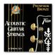 Струны для акустической гитары FRAMUS 47210 Phosphor Bronze Extra Light (10-46) - фото 3
