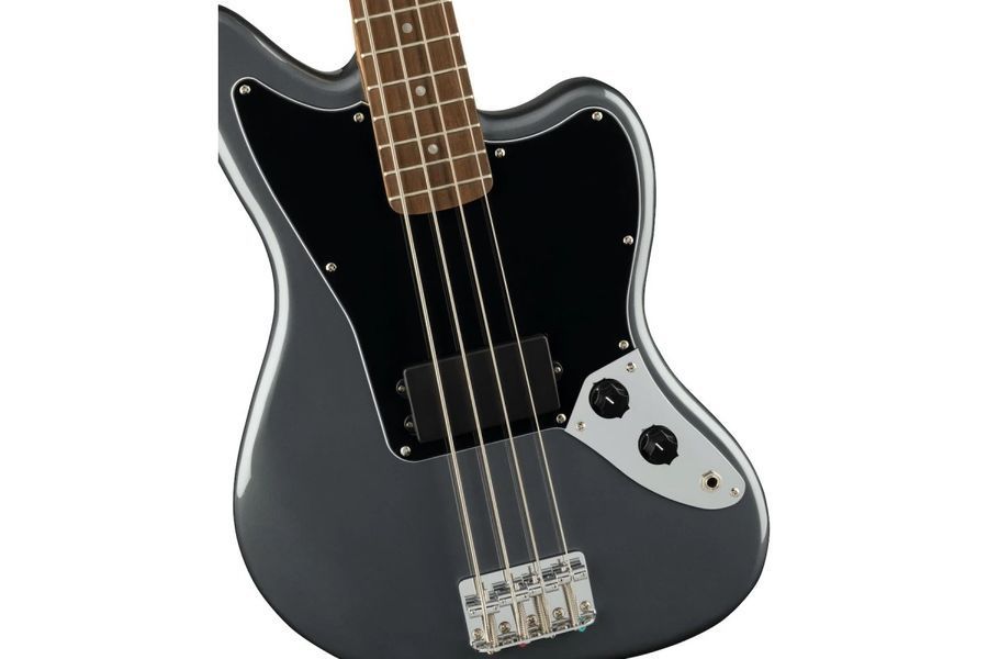 Бас-гітара Squier by Fender Affinity Series Jaguar Bass Lr Charcoal Frost Metallic