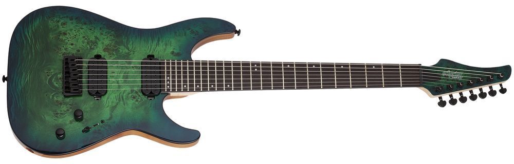 Електрогітара Schecter C-7 PRO Aqua Burst (AQB)