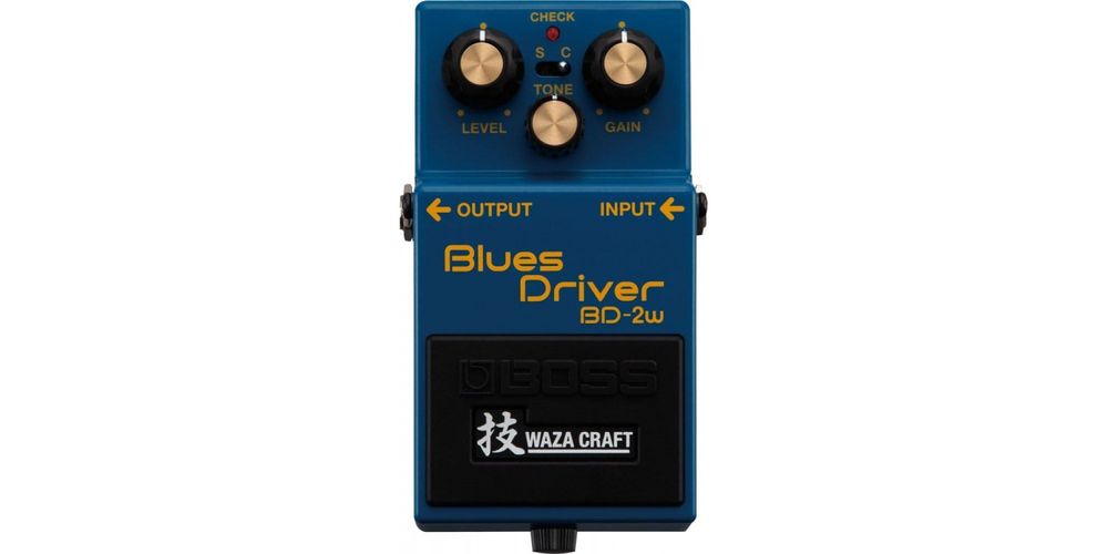 Педаль эффектов Boss BD2W Blues Driver Waza Craft