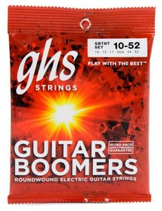 Струны для электрогитары GHS Strings El Gtr Boom Thin/Thick