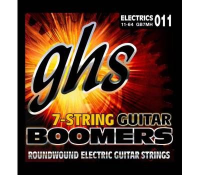 Струны для электрогитары GHS Strings Boomers GB7MH