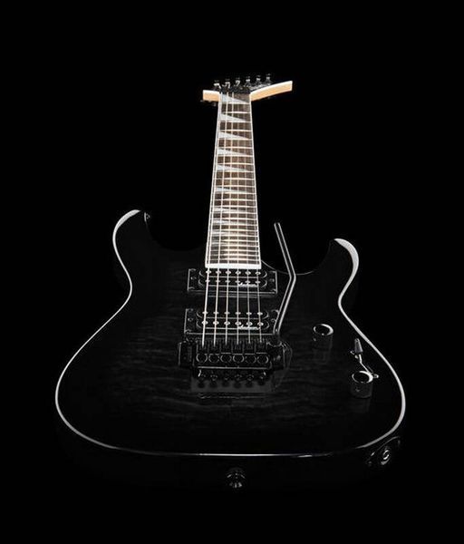 Електрогітара JACKSON JS32Q DKA DINKY ARCH TOP HT Transparent Black Burst