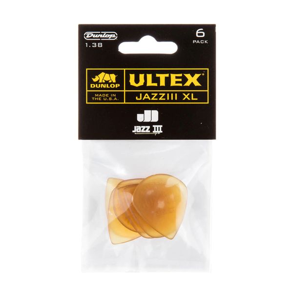 Набор медиаторов Dunlop Ultex Jazz III XL Pick 1.38mm