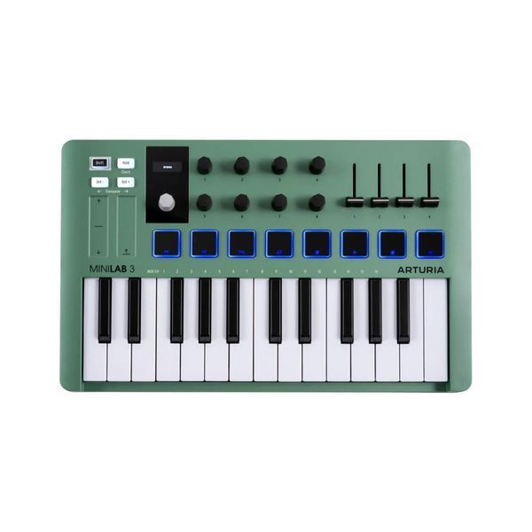 MIDI-клавиатура Arturia MiniLab 3 Mint Edition + Arturia Analog Lab V