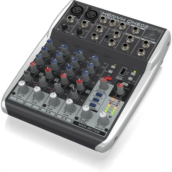 Мікшерний пульт BEHRINGER XENYX QX602MP3