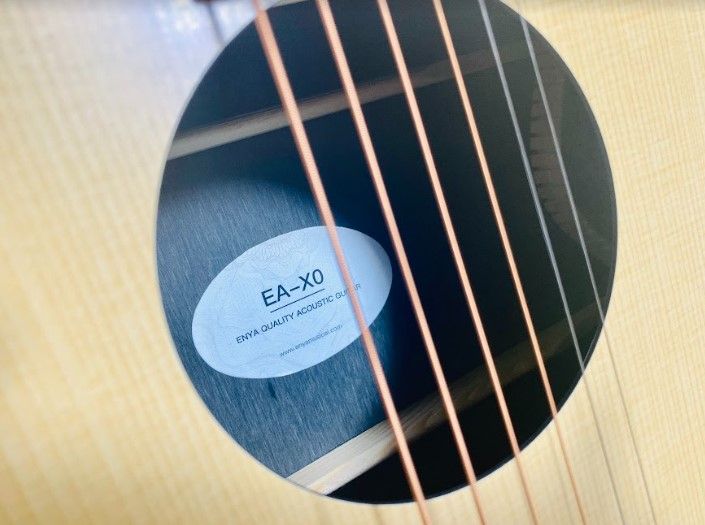 Гітара електроакустична (transacoustiс) Enya EA-X0/S0.EQ, Санберст