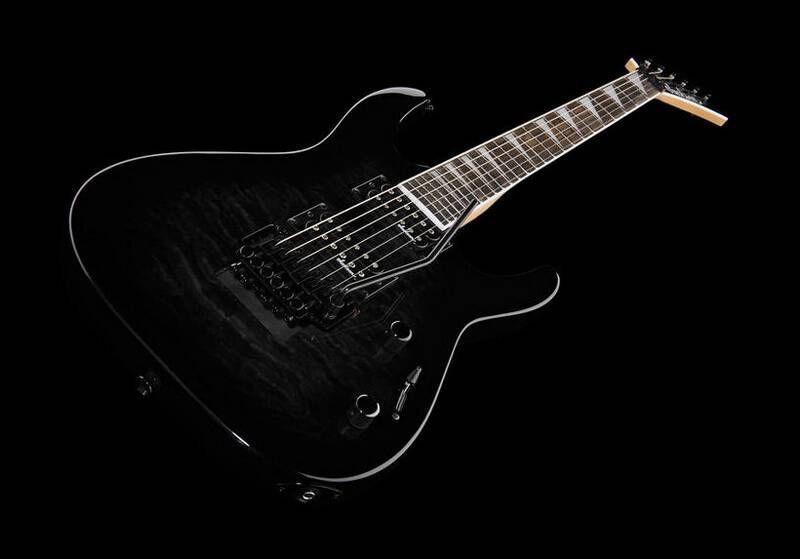Електрогітара JACKSON JS32Q DKA DINKY ARCH TOP HT Transparent Black Burst