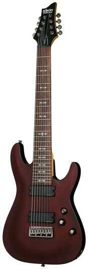 【多弦】Schecter OMEN-8 8弦ギター Электрогитара Schecter Omen 8 WSN ○ Купить в интернет-магазине