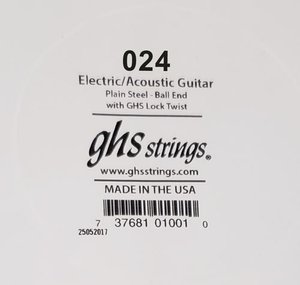 Струни для акустичної гітари GHS Strings 024