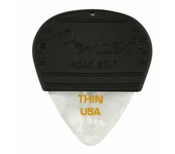 Набор медиаторов Fender Mojo Grip 3 Pack White Moto Thin