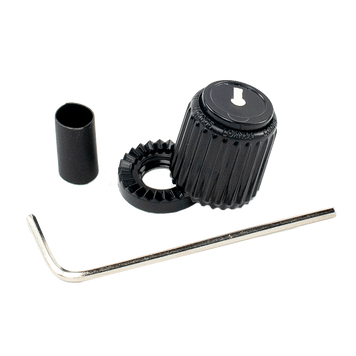 Ручка для потенціометра D'ADDARIO PW-LNS-01B Loknob Small Black, Plastic Knob