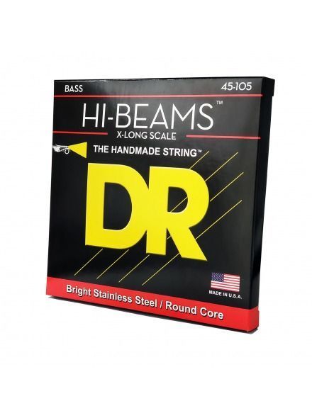 Струни для бас-гітари DR Strings HI-Beam Bass - Medium - Long Scale (45-105)