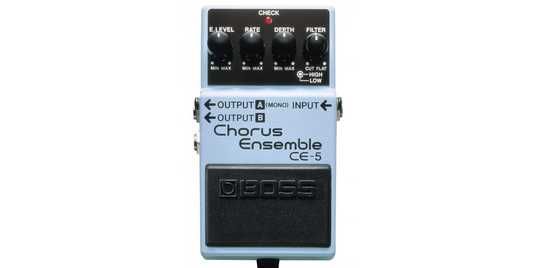 Педаль эффектов Boss CE5 Chorus Ensemble ○ Купить в интернет