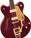 Полуакустическая гитара  Gretsch Electromatic Pristine Ltd Center Block Double-Cut With Bigsby Dark Cherry Metallic - фото 3