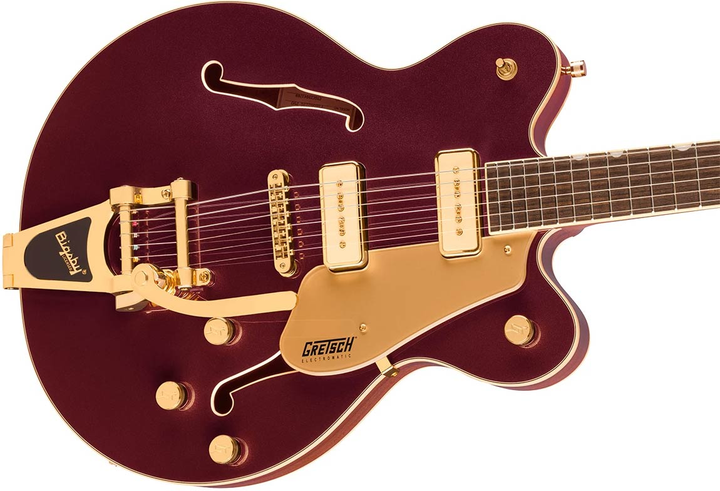 Полуакустическая гитара  Gretsch Electromatic Pristine Ltd Center Block Double-Cut With Bigsby Dark Cherry Metallic