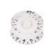 Ручка для потенциометра PAXPHIL KSP35 Speed Knob (White) - фото 1