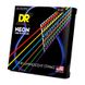 Струни для акустичної гітари DR Strings Neon Multi-Color Acoustic - Extra Light (10-48) - фото 2