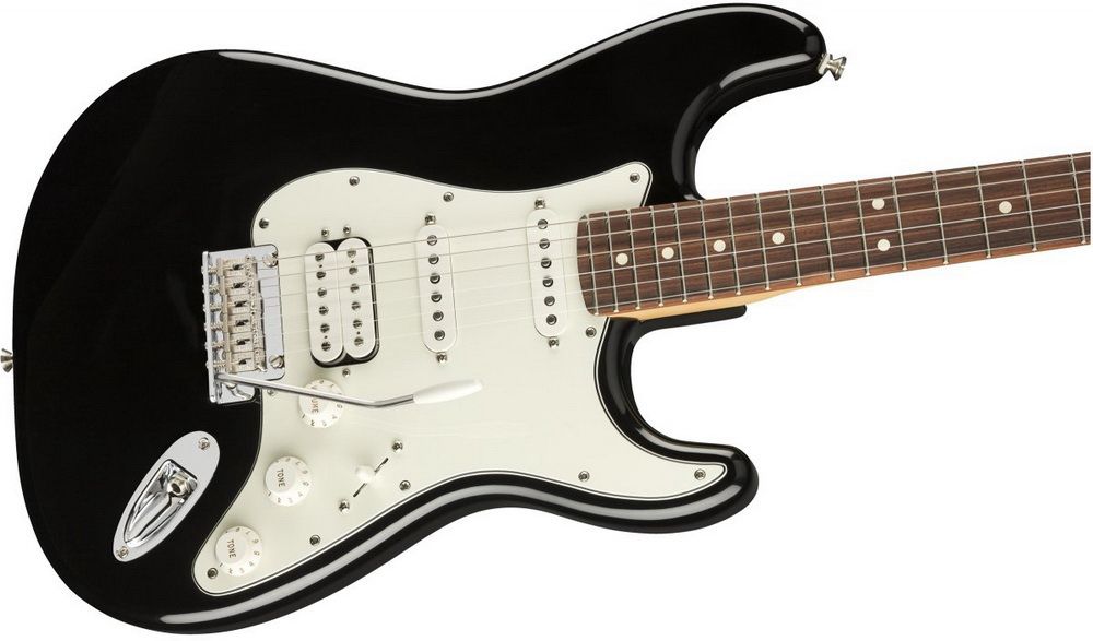 Электрогитара Fender Player Stratocaster HSS PF BLK