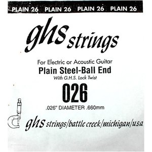 Струни для акустичної гітари GHS Strings 026