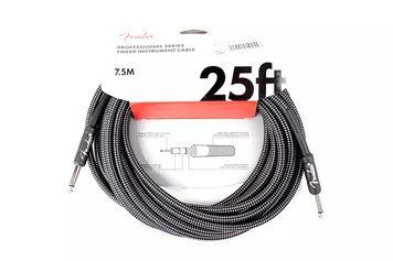 Кабель інструментальний Fender Cable Professional Series 25' Grey Tweed