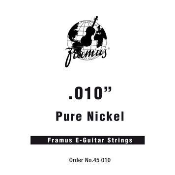 Струна для електрогітари FRAMUS 45010 Blue Label - Electric Guitar Single String, .010