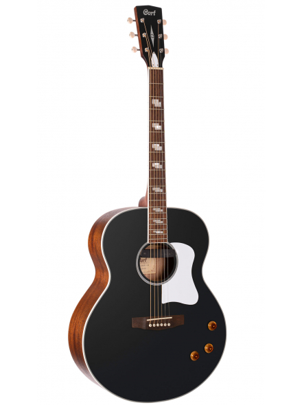 Электроакустическая гитара Cort CJ Retro (Vintage Black Matte)