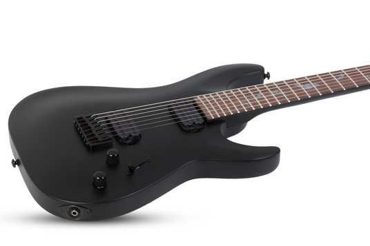 Электрогитара Schecter Damien-7 SBK ○ Купить в интернет-магазине
