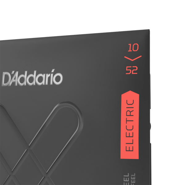 Струны для электрогитары D'ADDARIO XTE1052 XT Electric Nickel Plated Steel Light Top/Heavy Bottom (10-52)