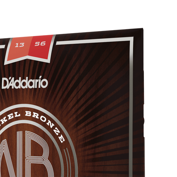 Струни для акустичної гітари D'ADDARIO NB1356 Nickel Bronze Medium (13-56)