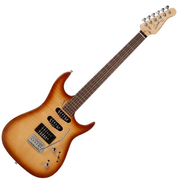 Електрогітара Godin 030811 - Velocity H.D.R. Natural Burst Flame RN (Made in Canada)