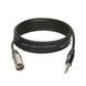 Кабель мікрофонний KLOTZ GREYHOUND ANALOG AUDIO CABLE BALANCED WITH MALE XLR TO BALANCED JACK 1.5 M - фото 1