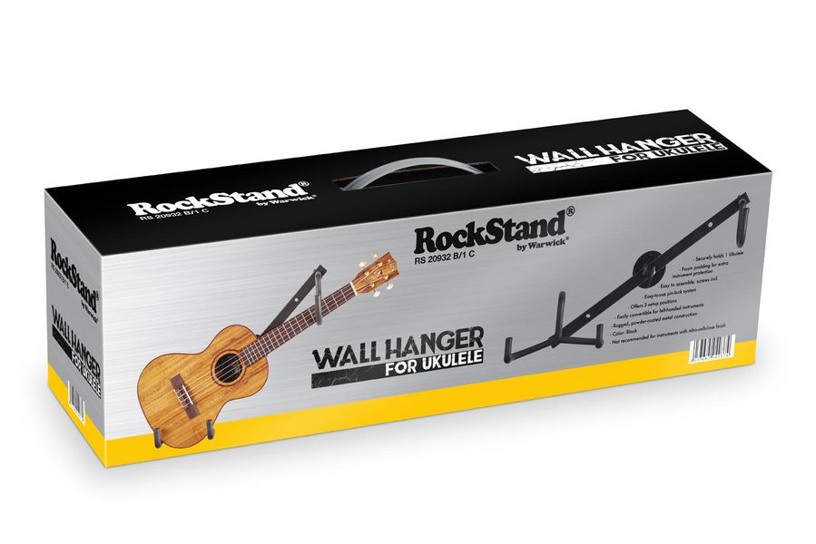 Стійка ROCKSTAND RS20932 Ukulele Wall Hanger, horizontal