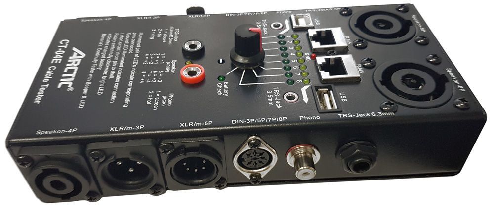 Тестер кабелей универсальный ARCTIC CT04E