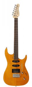 Электрогитара Godin 030842 - Velocity H.D.R. Amber Flame RN (Made in Canada)