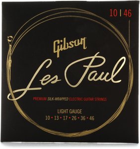 Струны для электрогитары GIBSON SEG-LES Les Paul Premium Electric Guitar Strings 10-46 Light