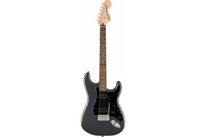 Электрогитара Fender Squier Affinity Series Stratocaster HH LR Charcoal Frost Metallic