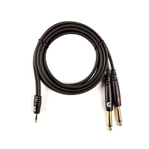 Кабель D'ADDARIO PW-MPTS-06 Custom Series 1/8” to Dual 1/4” Audio Cable (1.8m)