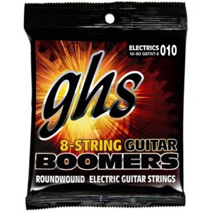 Струни для електрогітари GHS Strings Boomers GBTNT-8