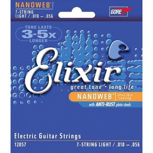 Набір струн для електрогітари Elixir EL OW 7 L